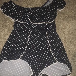 *MAKE A OFFER* Plus Size Off The Shoulder Romper